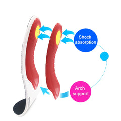 Premium Orthotic High Arch Support Insoles Gel Pad Arch Support Flat Feet For Women / Men orthopedic Foot pain