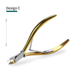 6mm Blade Fingernail Toenail Cuticle Nipper Trimming Stainless Steel Nail Clipper Cutter Cuticle Scissors Plier Manicure Tools