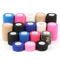 5 Colors Self-Adhesive Elastic Bandage Elastoplast Wrap Tape Sports Protector For Knee Finger Ankle Palm Shoulder