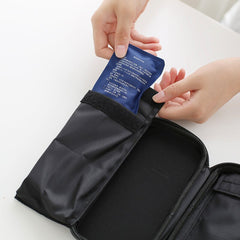 Insulin Portable Refrigerated Bag Ice Bags Medical Insulin Insulated Bags Drug Cooler Bag 1 Box With 2 Ice Packs Environmentally