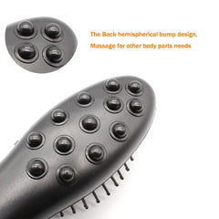 Health Hair Care Electric Massage Comb Head Blood Circulation Scalp Vibrating Massage Brush Relaxation &amp; Body Massage Soft