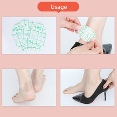 30Pcs Heel Protector Foot Care Sole Sticker Waterproof Invisible Patch Anti Blister Friction Foot Care Tool