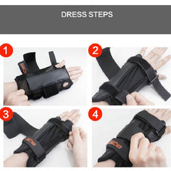 1 PCS Orthopedic Hand Brace Splint Sprain Arthritis Wrist Support Tennis Fitness Dislocation Wristbands Carpal Tunnel Bandage