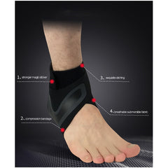 Kyncilor Ankle Support Elastic Breathable Sport Ankle Brace tobillera Fitness Adjustable Compression Ankle Protectors Football