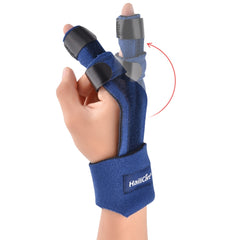 Finger Corrector Brace Stabilizer Adjustable Guard Support Splint Arthritis Tendonitis Sprained Pain Relief Rehabilitation Belt