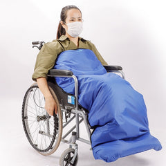 100% Waterproof Fleece-Lined Wheelchair Cozy Warmer Cover Legs / Feet for Manual / Powered Wheelchairs Senior