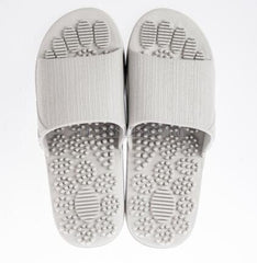 Reflexology Foot Massager Soft Bath Slippers Tension Relief Acupuncture Foot Massage Tools Non-slip Home Slippers Healthy Care