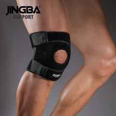 JINGBA SUPPORT knee pad volleyball  knee support sports outdoor basketball Anti-fall knee protector brace rodillera deportiva
