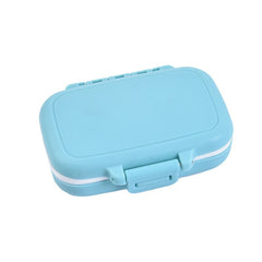 7 Days Medicine Pill Box Mini Round Portable Travel Storage Vitamin Box Sort Tablet Holder Organizer Container Cases