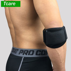 Tcare 1Piece Tennis Elbow Brace for Tendonitis - with Compression Pad Tennis &amp; Golfer&#39;s Elbow Strap Band - Relieves Forearm Pain