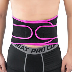 Tcare Back Support Sport Adjustable Back Brace Lumbar Support Belt with Breathable Dual Straps Gym Lower Back Pain Relief Unisex