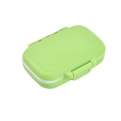 7 Days Medicine Pill Box Mini Round Portable Travel Storage Vitamin Box Sort Tablet Holder Organizer Container Cases