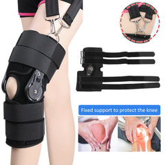 Tcare 1 Piece Knee Joint Brace Support Orthosis/Adjustable / Medical Ligament Sport Injury Splint Knee Fracture Protector S,M,L