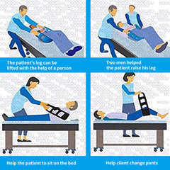 Patient Elderly Transfer Moving Belt Lift Sling Mobility Aids Auxiliary Riser Wheelchair Bed Nursing Lift Belt Medical