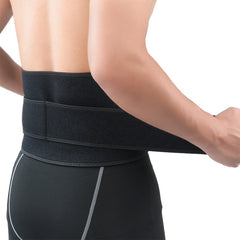 Tcare Back Support Sport Adjustable Back Brace Lumbar Support Belt with Breathable Dual Straps Gym Lower Back Pain Relief Unisex