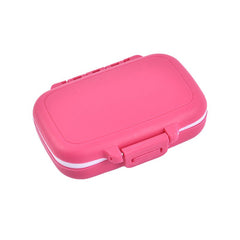 7 Days Medicine Pill Box Mini Round Portable Travel Storage Vitamin Box Sort Tablet Holder Organizer Container Cases