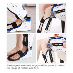 Medical Orthopedic Knee Joint Support Adjustable Hinged Knee Leg Brace Protector Bone Orthosis Ligament Care Joint Support